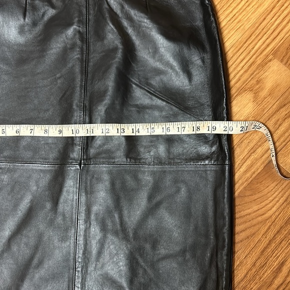 Clothes by Revue Genuine Leather Maxi Skirt size 10 - Picture 5 of 8